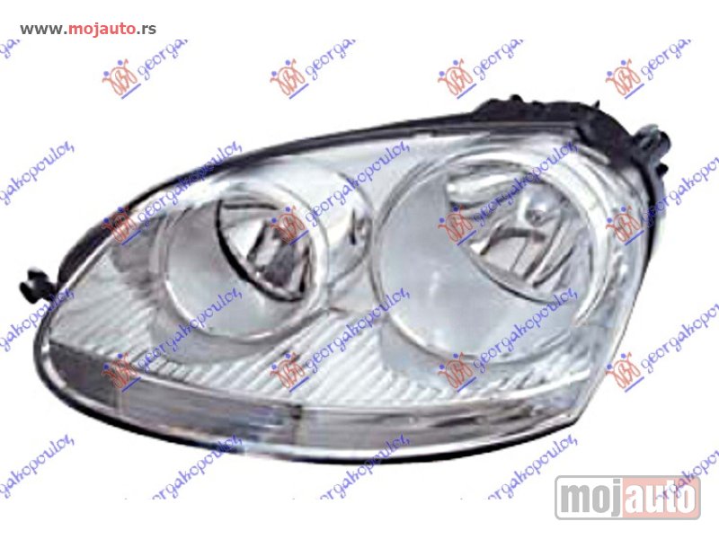 Glavna slika -  FAR (HROM SOCIVO) (DEPO) Levo Vw jetta 05-10 -dostupno - MojAuto