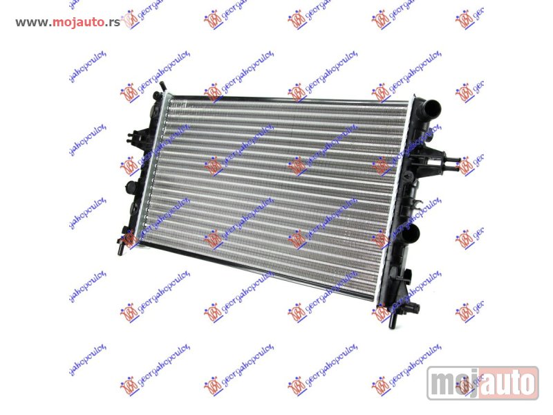 Glavna slika -  HLADNJAK MOTORA 1.6CC 16V (+AC) (60x37) Opel astra g 98-04 -dostupno - MojAuto