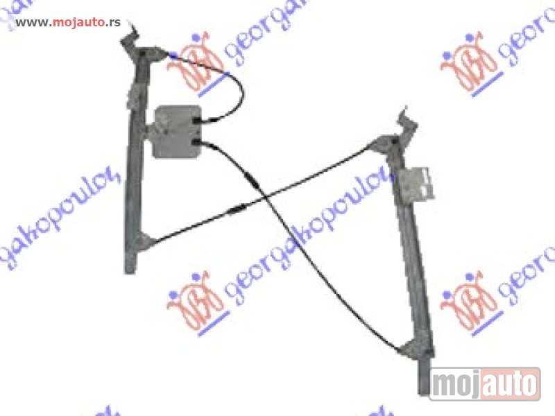 Glavna slika -  PODIZAC PREDNJEG PROZORA ELEKTRICNI (BEZ MOTORA) (A KVALITET) Desno Opel tigra cabrio twintop 04-09 -dostupno - MojAuto