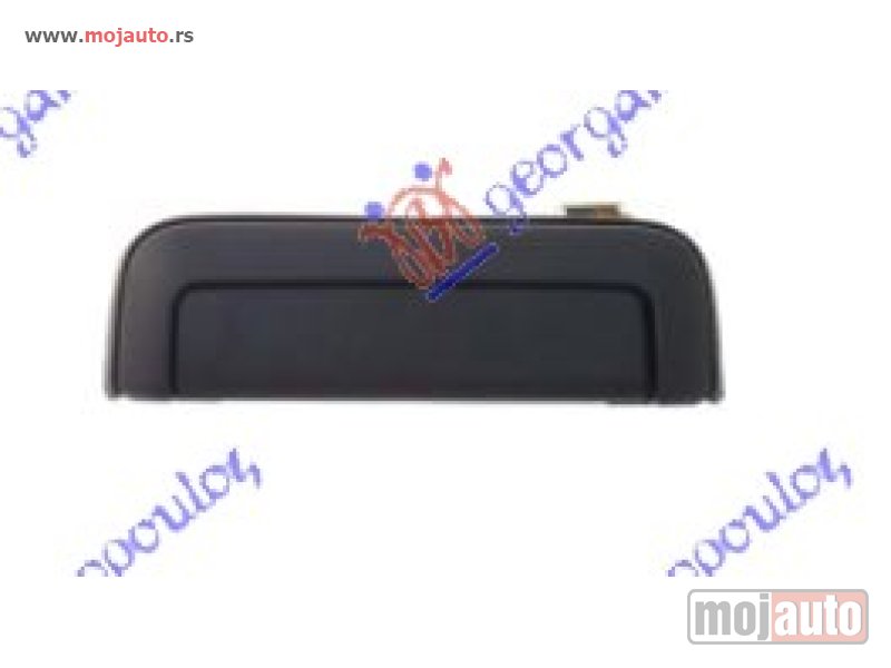 Glavna slika -  KVAKA GEPEK VRATA CRNA Mitsubishi p/u l200 97-99 -dostupno - MojAuto