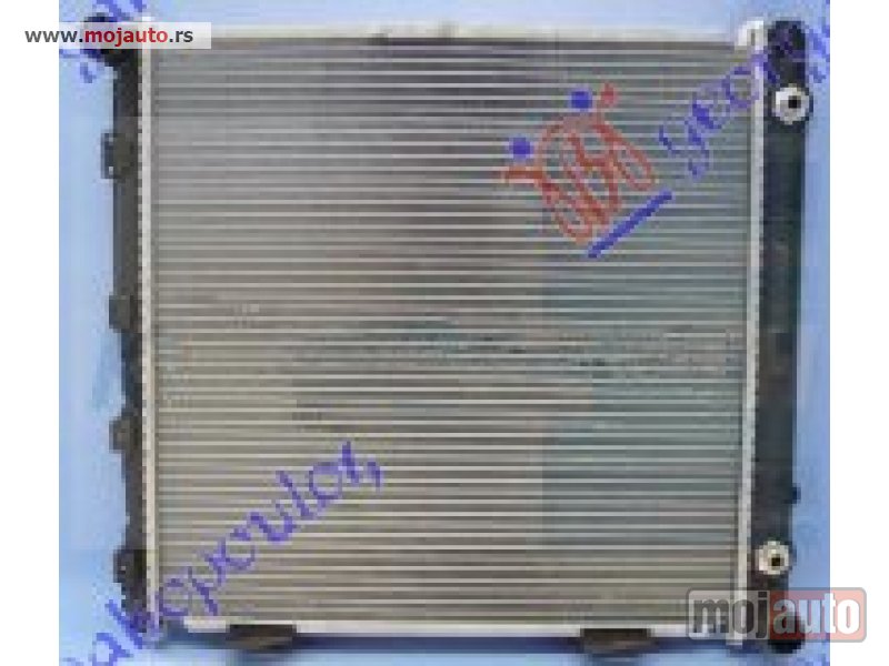 Glavna slika -  HLADNJAK MOTORA 2.0/2.3 BENZIN (MAN/AUTO) (+/-AC) (49x49) Mercedes e class (w124) 85-92 -dostupno - MojAuto