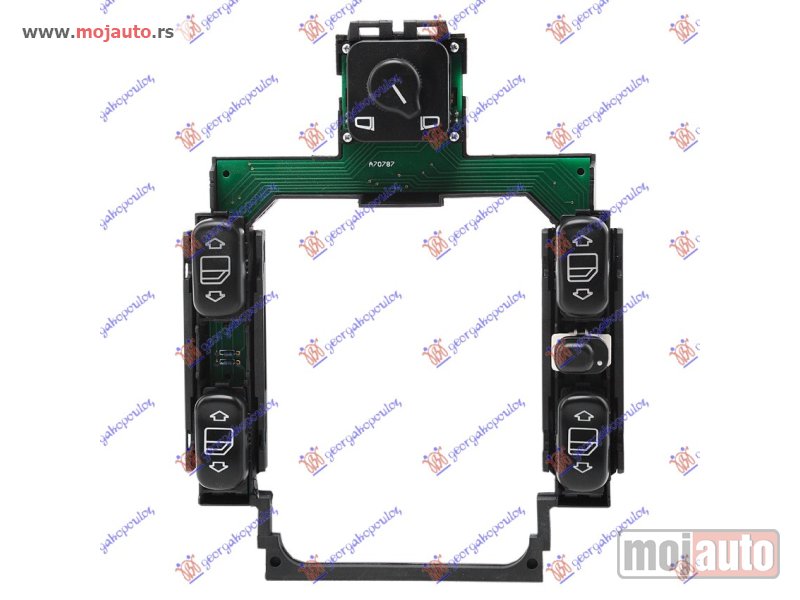 Glavna slika -  PREKIDAC CENTRALNI (4 TASTERA) (26 PIN) Mercedes c class (w202) 93-99 -dostupno - MojAuto