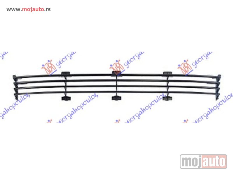 Glavna slika -  CENTRALNA RESETKA (SA MAGLENKAMA) Ford fiesta 96-99 -dostupno - MojAuto