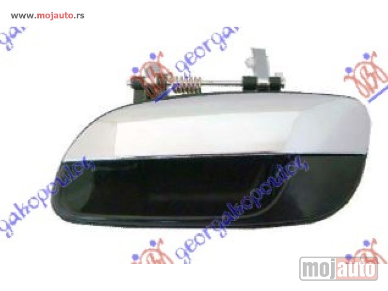 Glavna slika -  KVAKA ZADNJIH VRATA SPOLJASNJA HROM Levo Hyundai elantra 04-07 -dostupno - MojAuto
