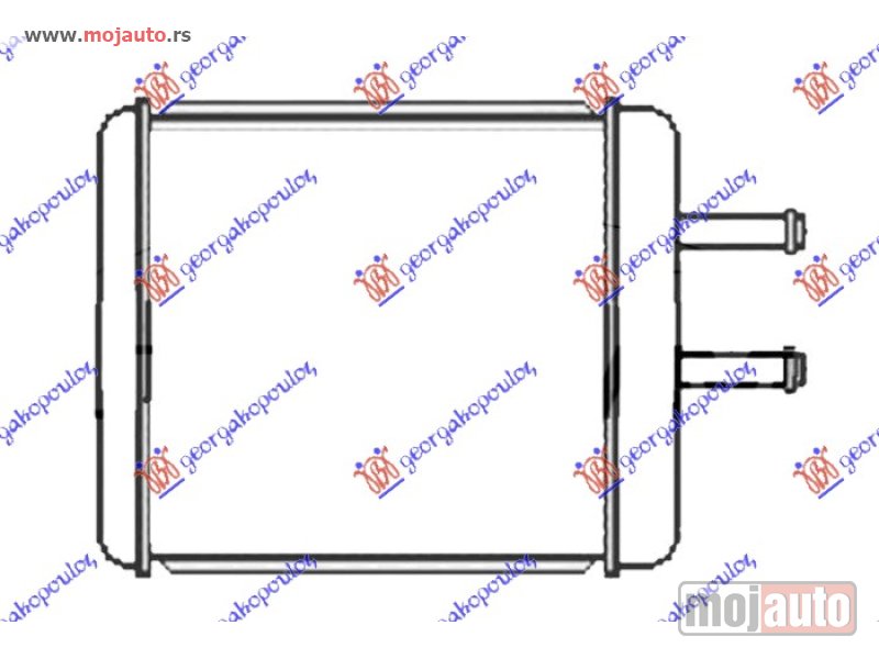 Glavna slika -  GREJAC KABINE 2.0 BENZIN - 2.0 DIZEL (158x162) Kia sportage 95-04 -dostupno - MojAuto
