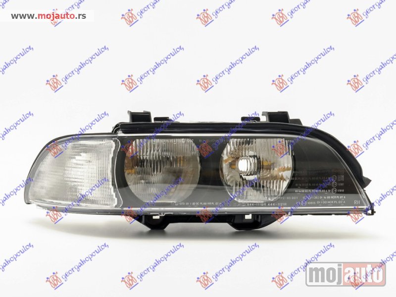 Glavna slika -  FAR BELI MIGAVAC -2000 (DEPO) Desno Bmw series 5 (e39) 96-02 -dostupno - MojAuto