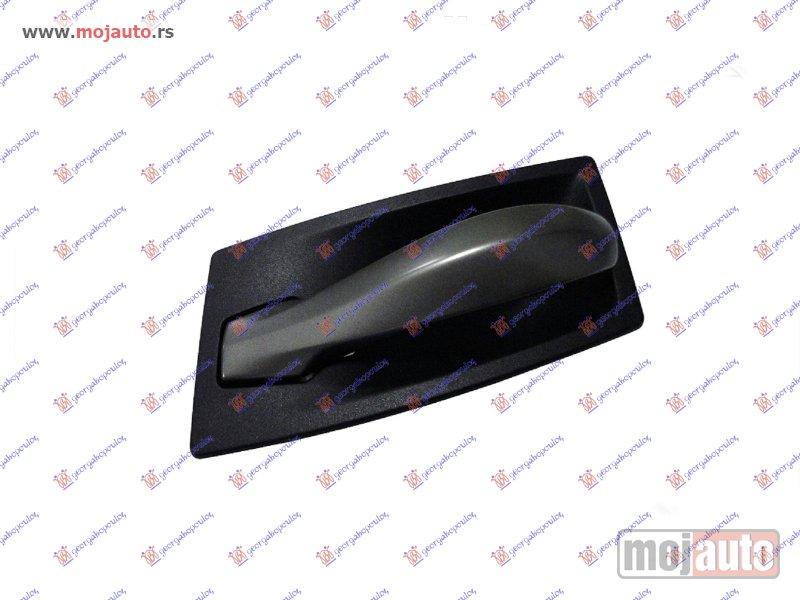 Glavna slika -  KVAKA PREDNJIH/ZADNJIH VRATA UNUTRASNJA SREBRNA/CRNA Desno Bmw series 5 (e60/61) 03-10 -dostupno - MojAuto