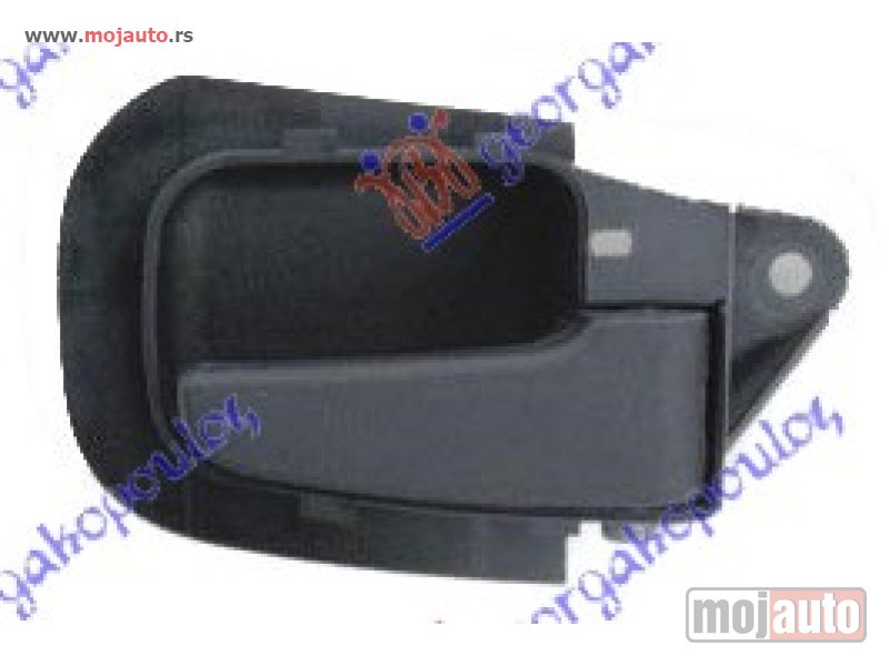 Glavna slika -  KVAKA UNUTRASNJA CRNA Desno Bmw series 3 (e36) coupe/cabrio 90-98 -dostupno - MojAuto