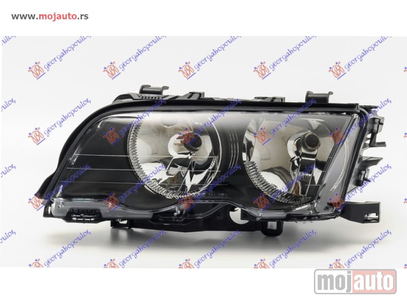 Glavna slika -  FAR CRNI (TYC) Levo Bmw series 3 (e46) sdn 99-02 -dostupno - MojAuto