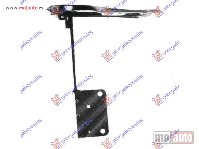 Glavna slika -  OKVIR FARA METALNI Levo Audi 80 86-91 -nedostupno - MojAuto