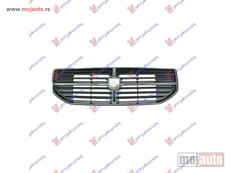 Glavna slika -  PVC MASKA CRNA (HROM OKVIR) Dodge caliber 07- -dostupno - MojAuto