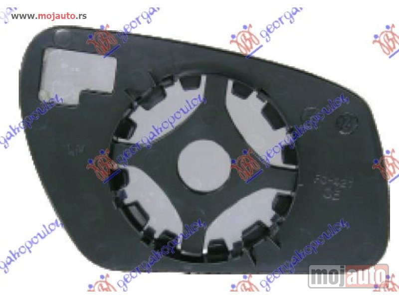 Glavna slika -  STAKLO RETROVIZORA 2003- Levo Ford mondeo 00-07 -dostupno - MojAuto