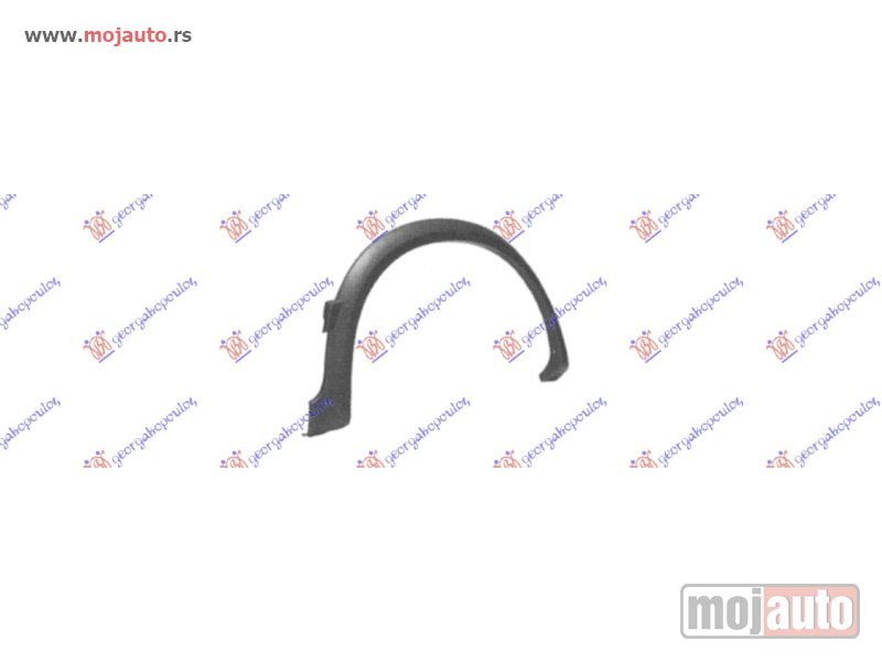 Glavna slika -  RUB PLASTICNI ZADNJI Levo Vw golf ii manhatan 88-91 -dostupno - MojAuto