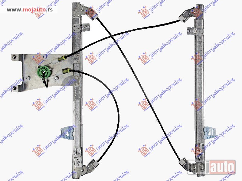 Glavna slika -  PODIZAC PREDNJEG PROZORA ELEKTRICNI (BEZ MOTORA) COMFORT (A KVALITET) Levo Citroen xsara picasso 99-07 -dostupno - MojAuto
