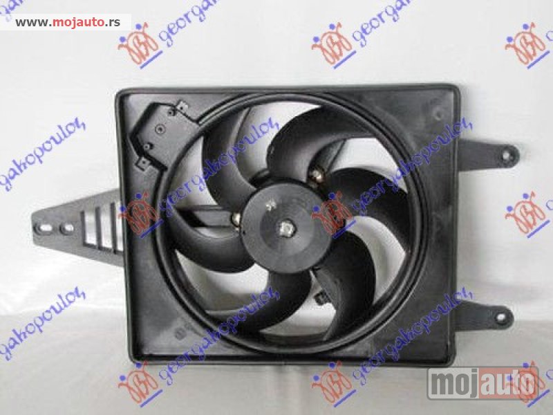 Glavna slika -  VENTILATOR KOMPLET (1.6/1.8/2.0 BENZIN) (-AC) Alfa romeo 156 97-03 -dostupno - MojAuto