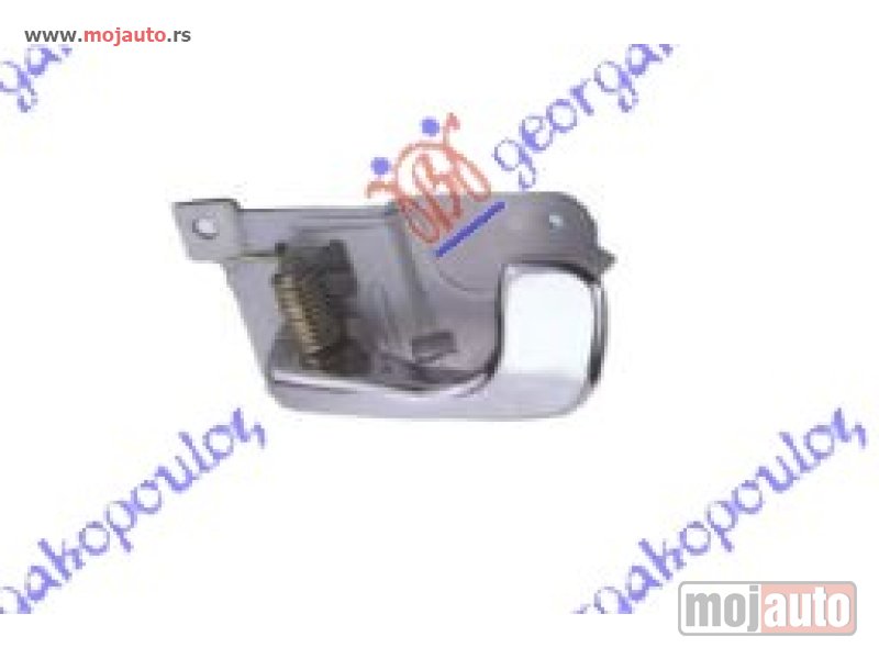 Glavna slika -  KVAKA PREDNJIH/ZADNJIH VRATA UNUTRASNJA Levo Mitsubishi pajero 96-01 -dostupno - MojAuto