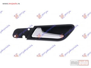 NOVI: delovi  KVAKA PREDNJIH VRATA UNUTRASNJA HROM/CRNA Levo Mercedes b class (w245) 06-08 -dostupno