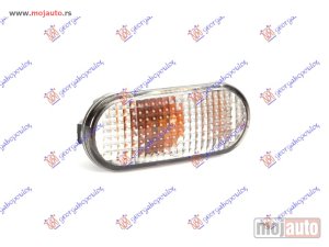 NOVI: delovi  MIGAVAC U KRILU OVALNI BELI Vw polo 94-99 -dostupno