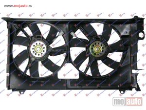 Glavna slika - VENTILATOR KLIME (MOTOR+ELISA) BENZIN/DIZEL (340mm) Peugeot 306 93-96 -dostupno - MojAuto