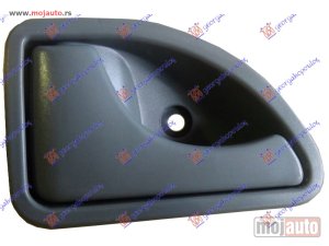 NOVI: delovi  KVAKA VRATA UNUTRASNJA SIVA Levo Renault kangoo 98-03 -dostupno