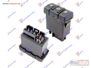 NOVI: delovi  PREKIDAC U PREDNJIM VRATIMA (2 TASTERA) (5 PIN) Levo Renault 19 88-92 -dostupno