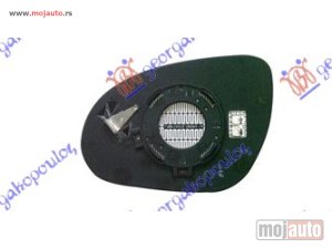 NOVI: delovi  STAKLO RETROVIZORA SA GREJACEM -2011 (KOREJA) (KONVEKSNO) Desno Hyundai i30 07-12 -nedostupno