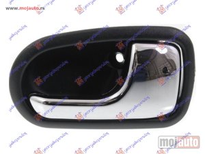 Glavna slika - KVAKA PREDNJIH/ZADNJIH VRATA UNUTRASNJA CRNA/HROM Desno Ford ranger 99-06 -dostupno - MojAuto