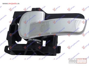 NOVI: delovi  KVAKA PREDNJIH/ZADNJIH UNUTRASNJIH VRATA HROM Levo Nissan qashqai 07-10 -dostupno
