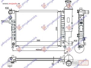 NOVI: delovi  HLADNJAK MOTORA XN-XR-XT (39x32) (VALEO) Peugeot 106 92-95 -dostupno