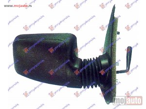 NOVI: delovi  RETROVIZOR MEHANICKI SA RUCICOM (KONVEKSNO STAKLO) Desno Peugeot 405 87-93 -dostupno