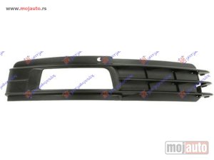NOVI: delovi  RESETKA PREDNJEG BRANIKA (SA MAGLENKOM) Desno Audi a6 08-10 -nedostupno