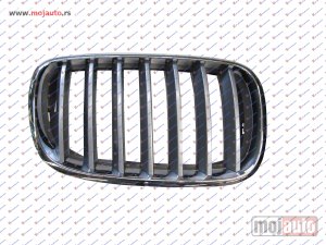NOVI: delovi  PVC MASKA HROM/SREBRNA Desno Bmw x5 (e70) 07-10 -dostupno