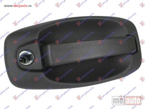 NOVI: delovi  KVAKA ZADNJIH VRATA SPOLJASNJA KOMPLET (SA KLJUCEM) Fiat fiorino/qubo 08-16 -nedostupno