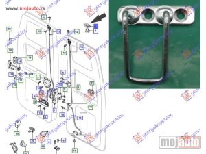 NOVI: delovi  BRAVA GEPEK VRATA GORNJA (DUPLA VRATA) Levo Ford transit 00-06 -dostupno