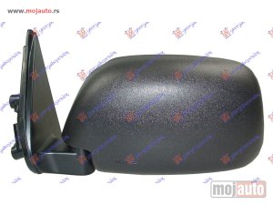 NOVI: delovi  RETROVIZOR MEHANICKI CRNI (KONVEKSNO STAKLO) Levo Vw p/u tarro 2wd 89-97 -nedostupno