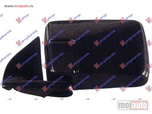 NOVI: delovi  RETROVIZOR MEHANICKI CRNI 89- (A KVALITET) (KONVEKSNO STAKLO) Levo Mitsubishi p/u l200 93-96 -nedostupno