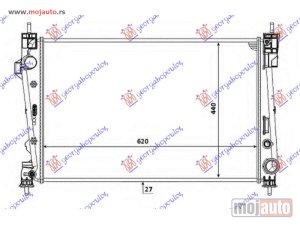 NOVI: delovi  HLADNJAK MOTORA 1.6/2.0 JTDM DIZEL (MAN) (620x400x26) Alfa romeo giulietta 10- -dostupno