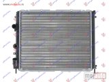 NOVI: delovi  HLADNJAK MOTORA BENZIN/DIZEL (+AC) (48x41) Renault kangoo 98-03 -dostupno