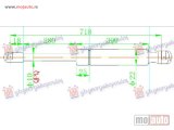 NOVI: delovi  AMORTIZER GEPEK VRATA (719L-870N) Vw caddy 04-10 -dostupno
