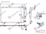 NOVI: delovi  HLADNJAK KLIME BENZIN - 1.4 TDCi (530x350x16) 2011- Ford fiesta 08-13 -dostupno