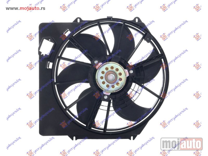 Glavna slika -  VENTILATOR (BENZIN/DIZEL) (+AC) (38cm) SRAF Renault kangoo 98-03 -dostupno - MojAuto