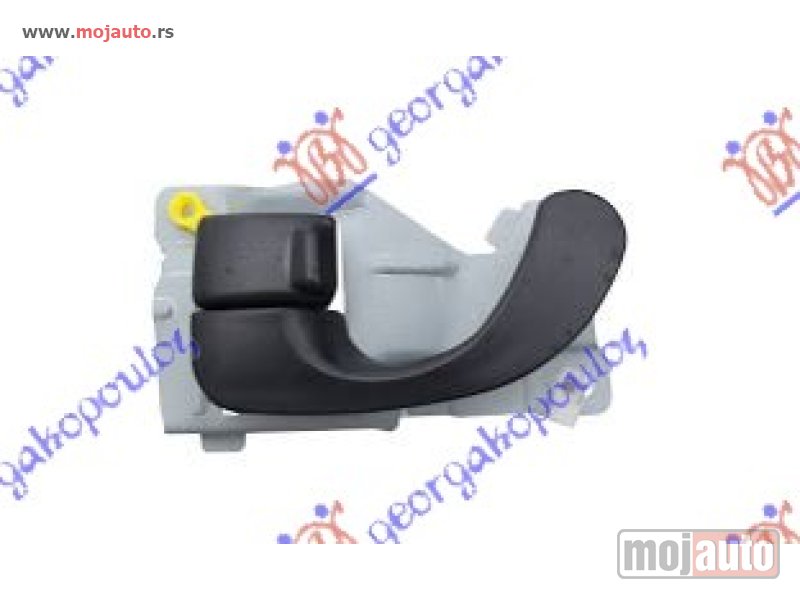Glavna slika -  KVAKA PREDNJIH/ZADNJIH VRATA UNUTRASNJA CRNA Levo Mitsubishi lancer (ck1) 95-97 -dostupno - MojAuto