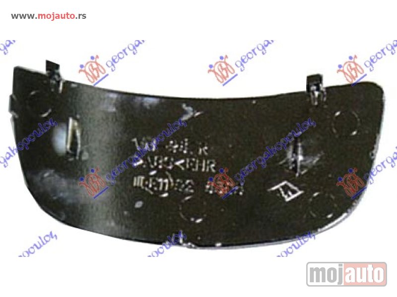 Glavna slika -  STAKLO RETROVIZORA (DONJI DEO) (KONVEKSNO) Levo Nissan primastar 02-06 -dostupno - MojAuto