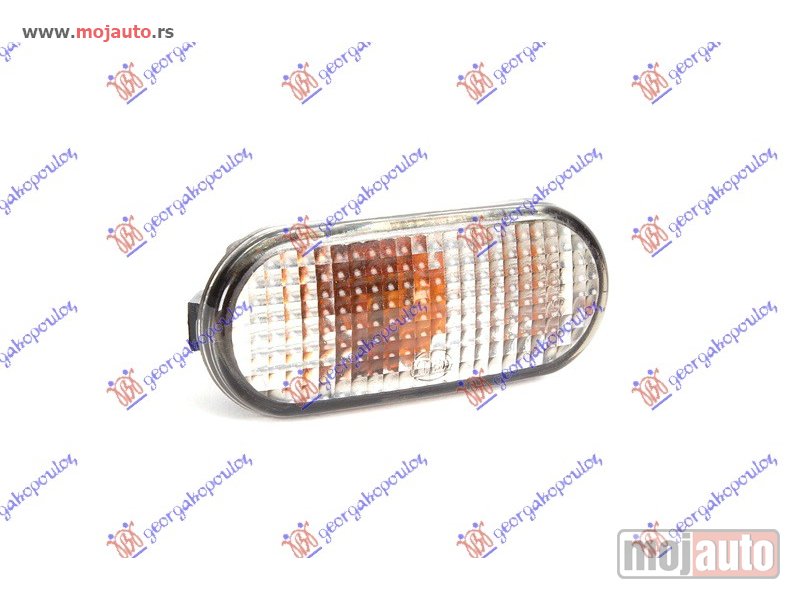 Glavna slika -  MIGAVAC U KRILU OVALNI BELI Vw polo 94-99 -dostupno - MojAuto