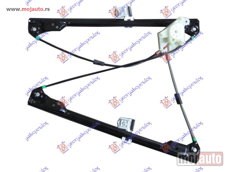 Glavna slika -  PODIZAC PREDNJEG PROZORA ELEKTRICNI (BEZ MOTORA) Desno Vw transporter (t5) 03-10 -dostupno - MojAuto