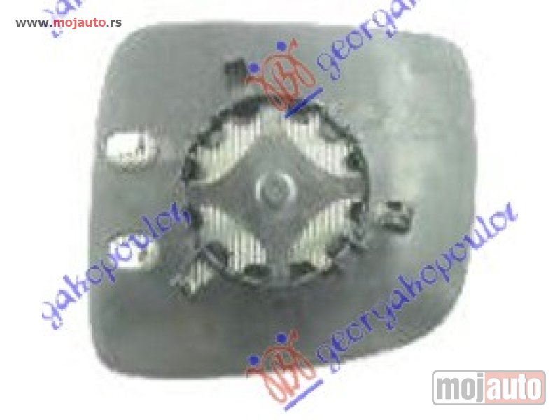 Glavna slika -  STAKLO RETROVIZORA (ASFERICNO) Levo Vw caddy 04-10 -dostupno - MojAuto