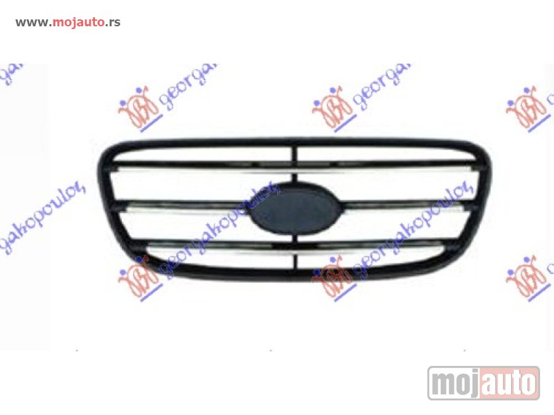 Glavna slika -  PVC MASKA HROM (HORIZONTALNE LAJSNE) (O) Kia picanto 04-08 -nedostupno - MojAuto