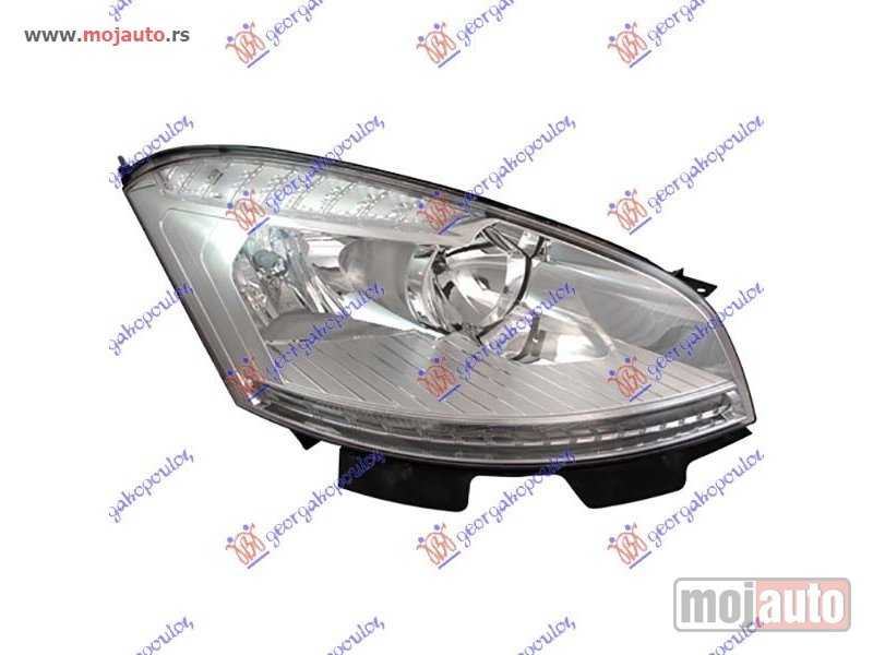 Glavna slika -  FAR ELEKTRICNI BELI MIGAVAC (SA MOTOROM) (DEPO) Desno Citroen c4 picasso 07-14 -dostupno - MojAuto