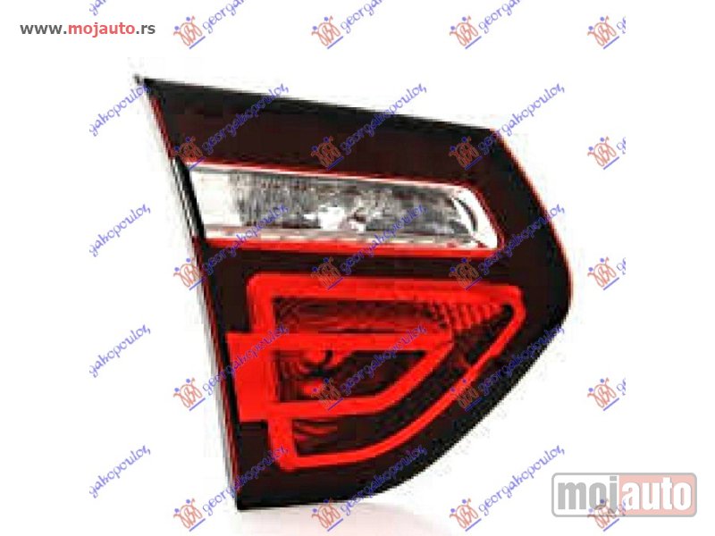 Glavna slika -  STOP LAMPA UNUTRASNJA ZATAMNJENA 2011- (MARELLI) Levo Citroen c4 picasso 07-14 -dostupno - MojAuto