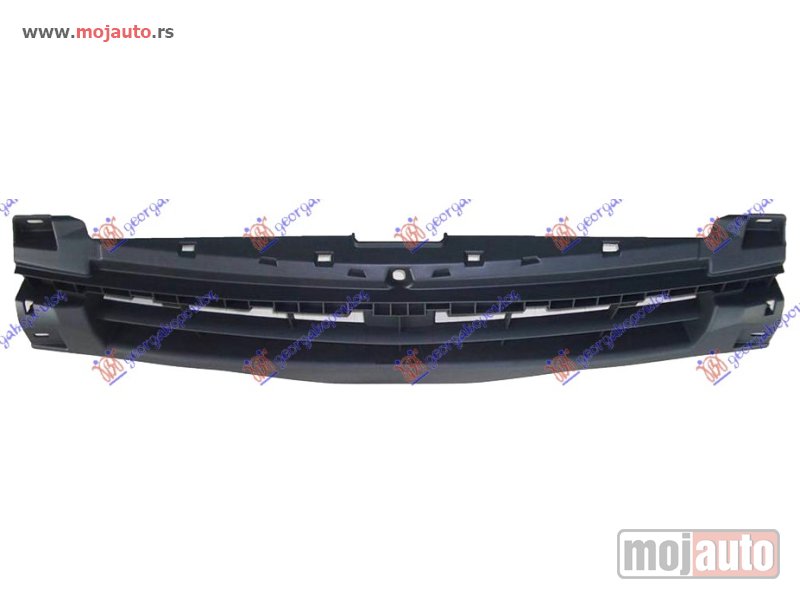 Glavna slika -  NOSAC PREDNJEG BRANIKA CENTRALNI PLASTICNI Nissan primastar 06-16 -dostupno - MojAuto